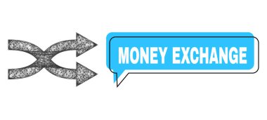 Değiştirilmiş Para Değiştirme Sohbet Çerçevesi ve Yumurtadan Çıkan Okları Sağ Simgesi