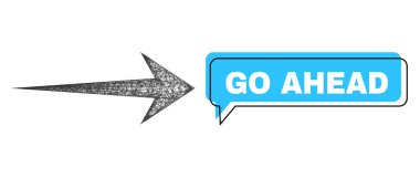 Yanlış Yerleştirilmiş Devam Et Sohbet Çerçevesi ve Ağ Ağ Oku Sağ Simgesi