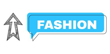 Yanlış Yerleştirilmiş Moda Konuşma Çerçevesi ve Yumurtadan Çıkan Ok Simgesi