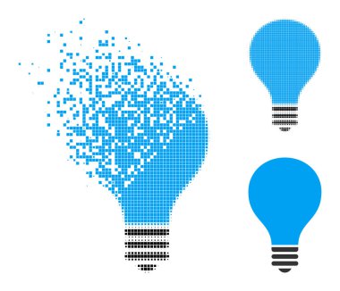 Çözünmüş ve Yarıton Nokta Ampul Simgesi