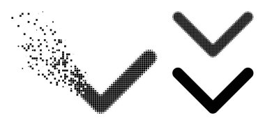 Öğütülmüş ve Yarıtonlu Noktalı Yön Aşağı