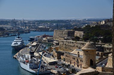 Malta 'nın başkenti Valletta Limanı