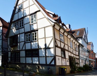 Braunschweig, Aşağı Saksonya 'daki Magni Viertel Mahallesi Tarihi Binası