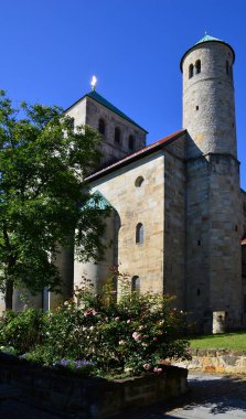 Hildesheim, Aşağı Saksonya 'daki tarihi Michaelis Kilisesi