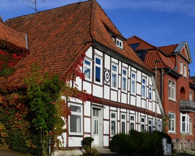 Historical Building in the Old Town of Bad Bevensen, Lower Saxony