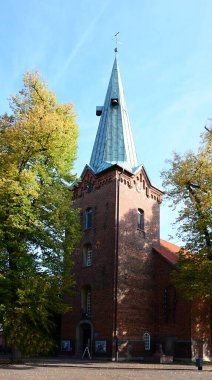 Kasabadaki Hisxtorical Kilisesi Bad Bevensen, Aşağı Saksonya