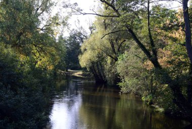 Autumn 'daki Resort Park Kötü Bevensen, Aşağı Saksonya