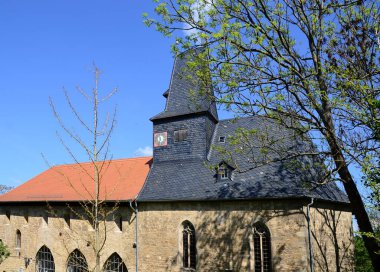Thüringen, Kapellendorf köyündeki tarihi kilise.
