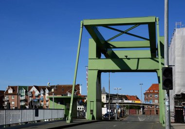 Cuxhaven, Aşağı Saksonya 'da Köprü Çiz