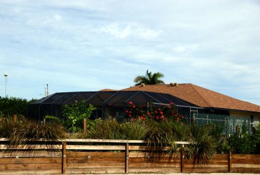 Marco Adası 'ndaki Sokak Sahnesi Meksika Körfezi, Florida