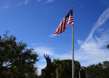 Meksika Körfezi, Florida 'daki Marco Adası' nda heykel