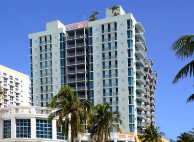 Miami South Beach, Florida 'daki Tarihi Sanat Deko Binası