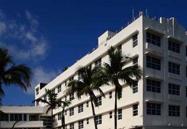 Miami South Beach, Florida 'daki Tarihi Sanat Deko Binası
