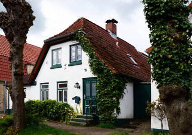 Schleswig-Holstein Eski Arnis Kasabası 'ndaki Tarihi Bina