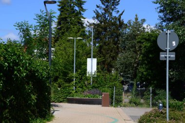 Walsrode, Aşağı Saksonya 'da Yeşil Kurdele