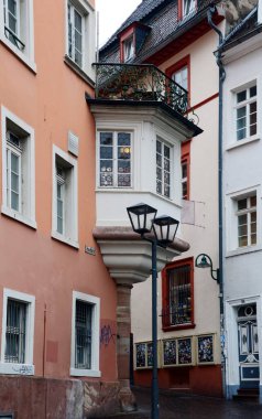 Baden-Wuerttemberg Heidelberg 'deki Tarihi Binalar