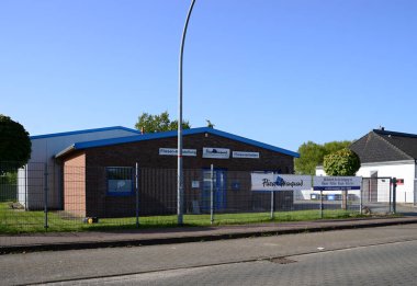 Walsrode, Aşağı Saksonya 'daki Endüstriyel Park Vorbrueck