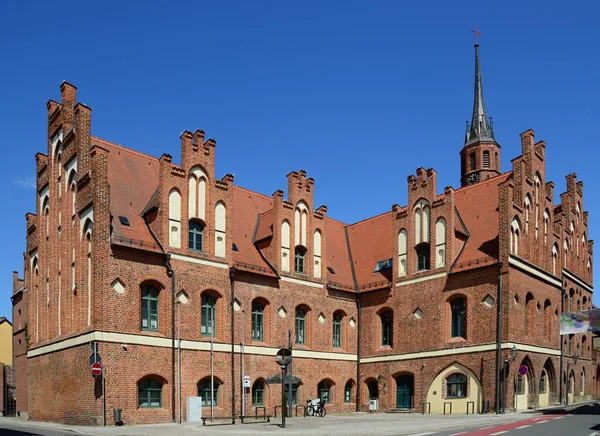 Salzwedel, Saksonya 'nın Eski Kasabası' ndaki Tarihi Mahkeme Sarayı