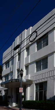 Miami South Beach, Florida 'daki Tarihi Sanat Deko Binası