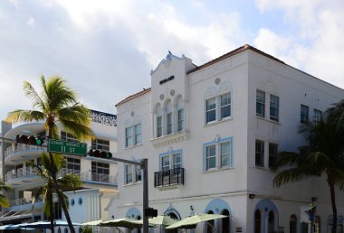 Miami South Beach, Florida 'daki Tarihi Sanat Deko Binaları