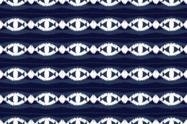 ikat geometrik folklor süsleme deseni. kabile etnik ve motiflerinin dokusu çizgili. Retro nakış tarzı. Arkaplan, duvar kağıdı, dekor, giysi, örtü, perde için tasarım. vektör illüstrasyonu.