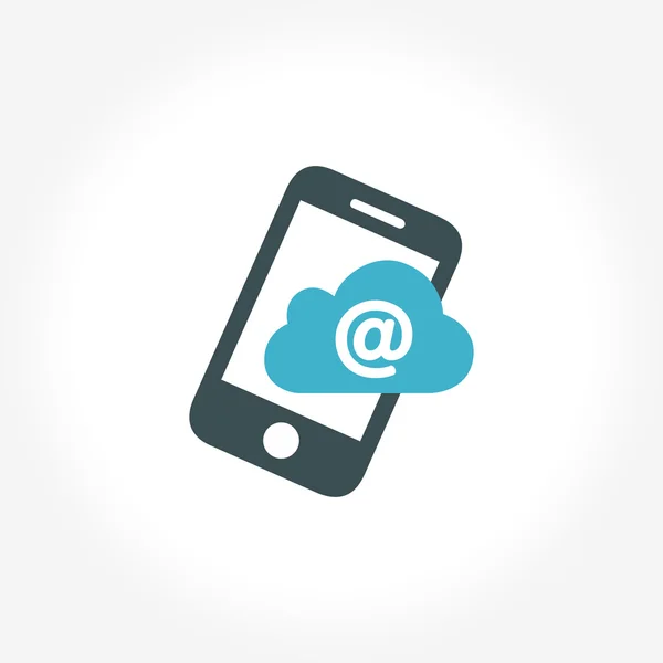 Seo di e-mail Marketing Mobile icona — Vettoriale Stock