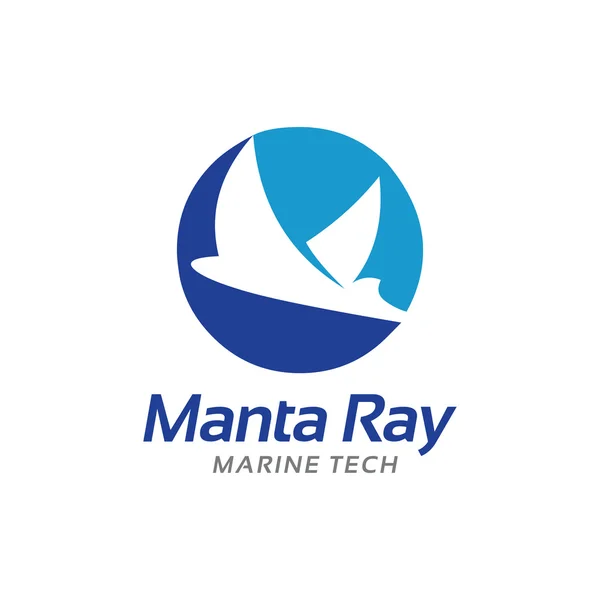 Marine Visual Technology — Stock Vector