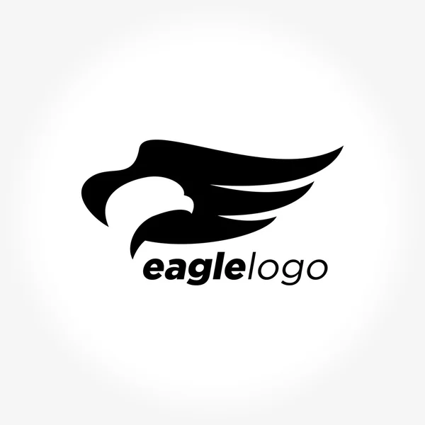 Grande logotipo da águia — Vetor de Stock