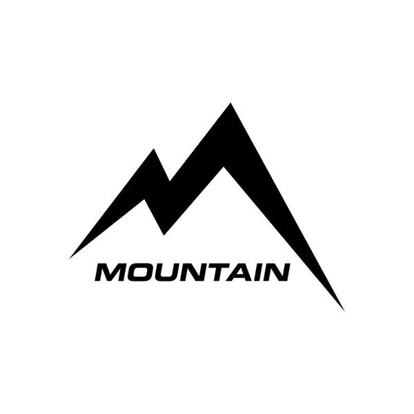 Great Peak Mountain — Stock Vector