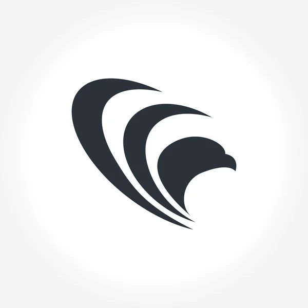 Velký orel Logo — Stockový vektor