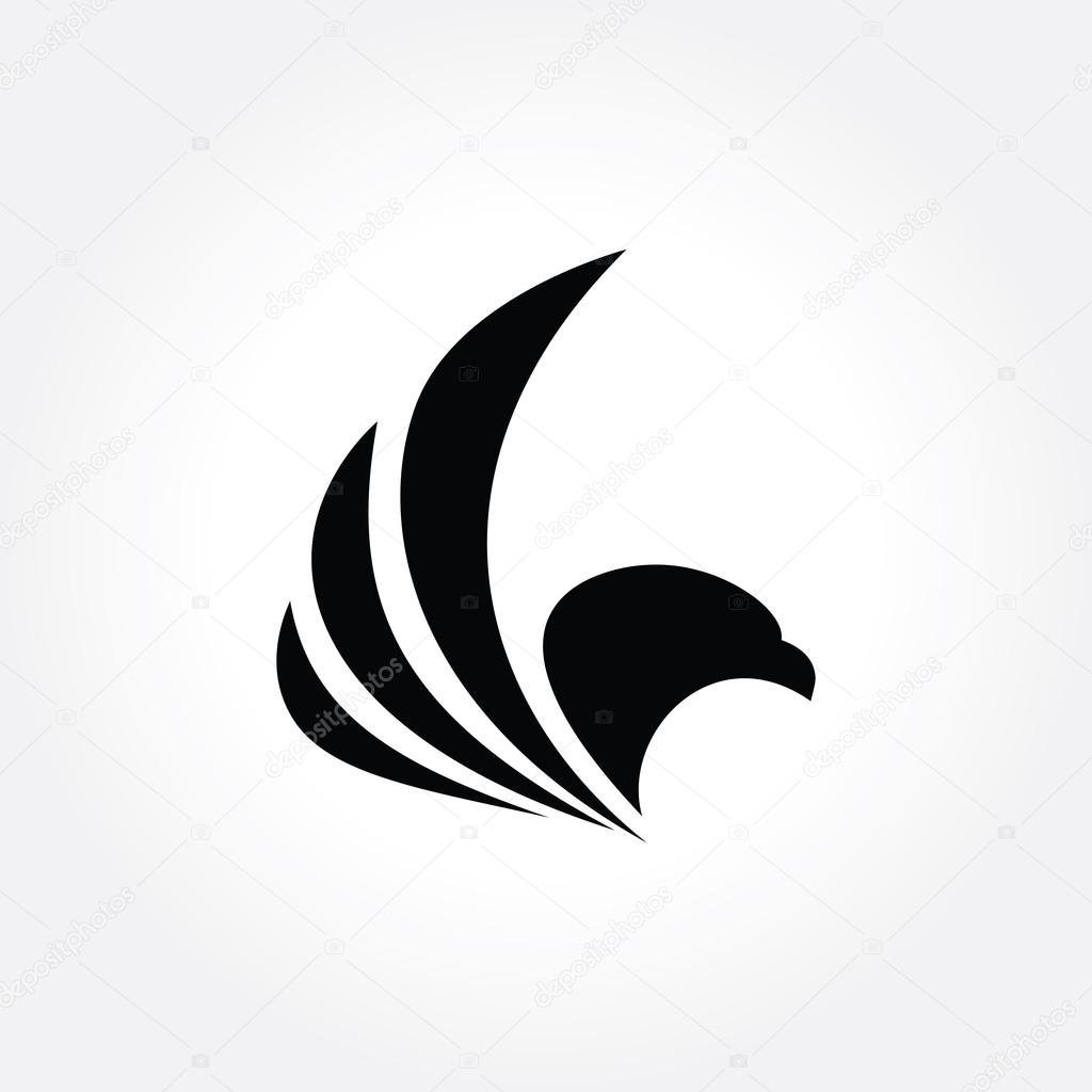 A great stylish of Eagle / Hawk illustration that suitable for investment, finance or technology business