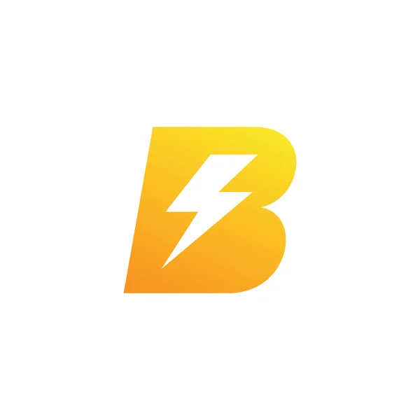 Letra B símbolo — Vector de stock