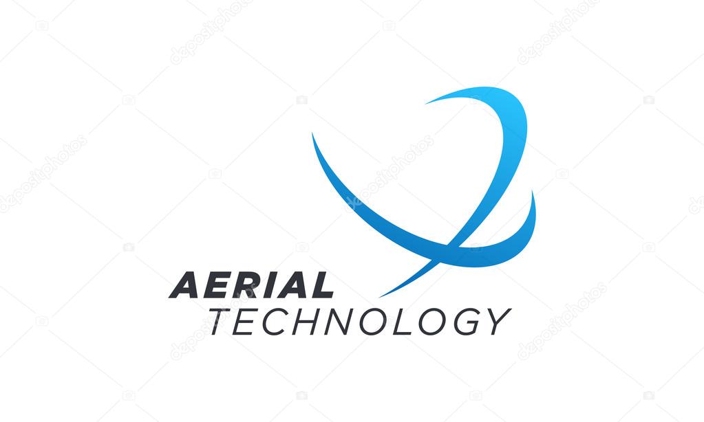 Aviation Technology, Airlines Business and Creative Design illustration