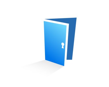 açık kapı çizimi