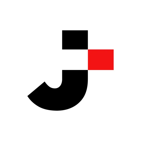 Creatief ontwerp van de Letter J — Stockvector