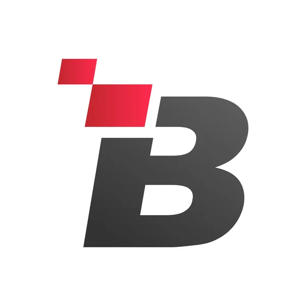 Lettre créative B design — Image vectorielle