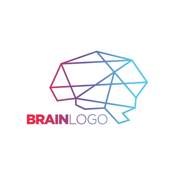 Absztrakt agy technológia, agyi kapcsolatok — Stock Vector