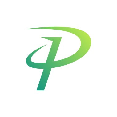 Yaratıcı P harfi sembolü