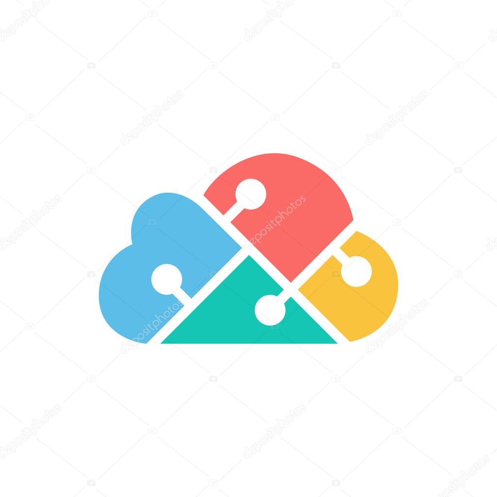 An excellent illustration for cloud computing business areas