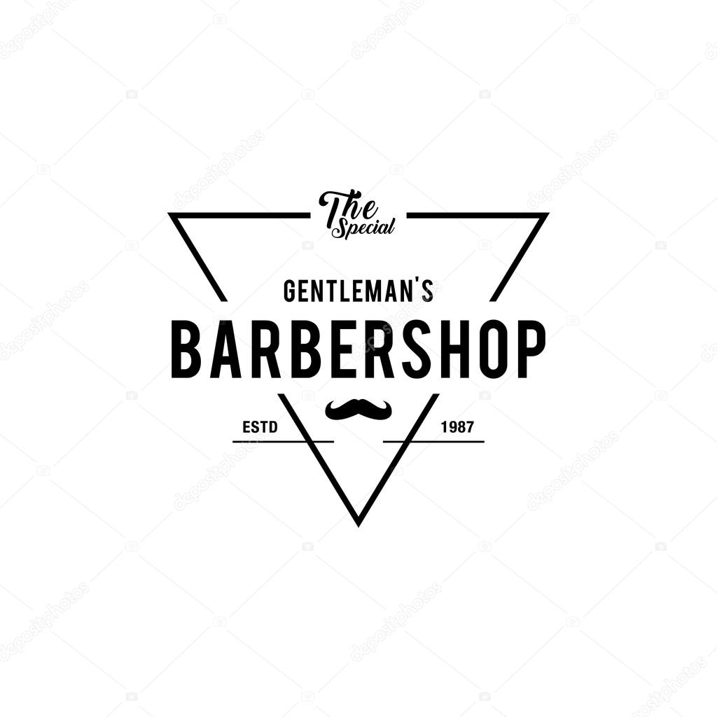 An excellent illustration for barber shop business areas