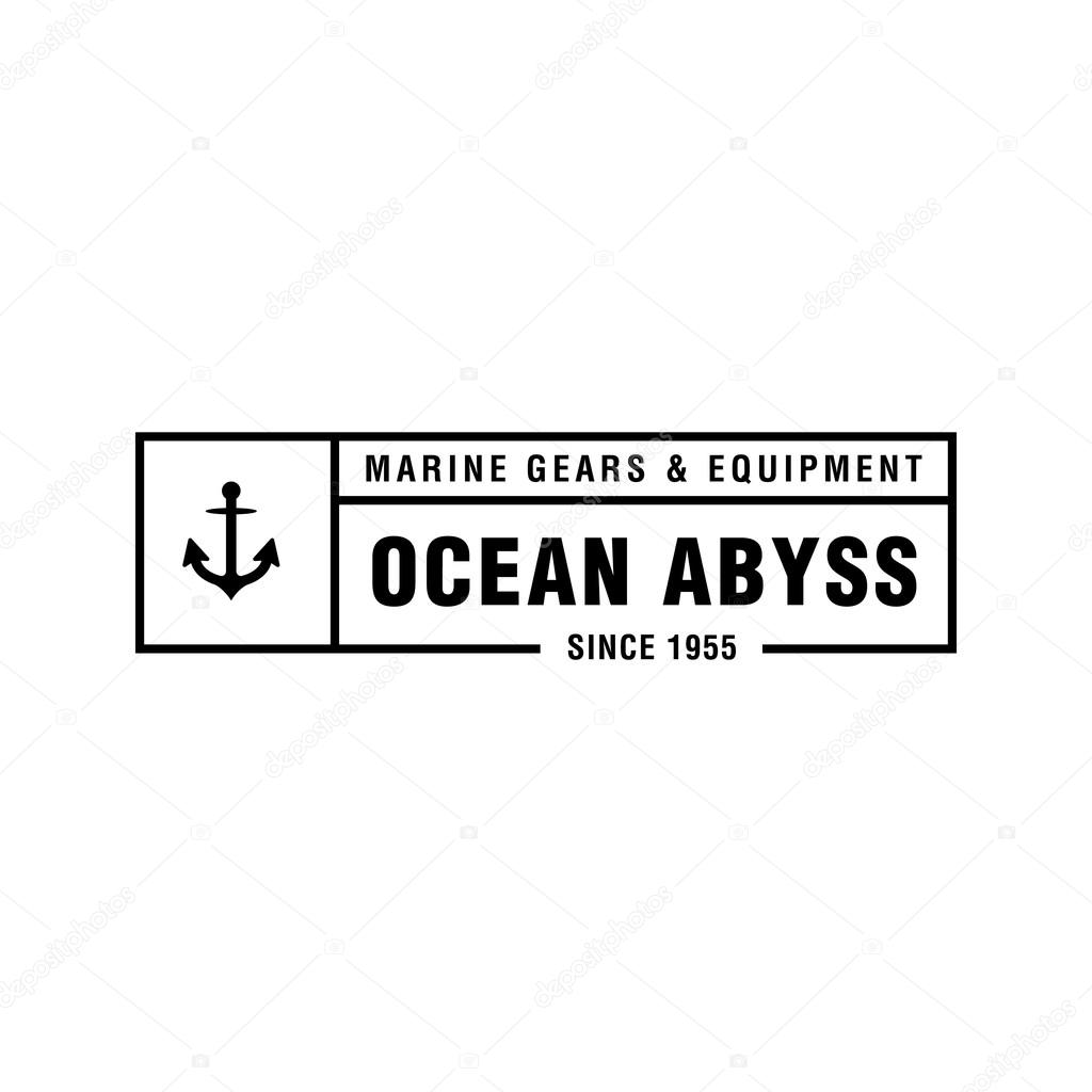 An excellent illustration for Nautical, Ocean Vintage business areas