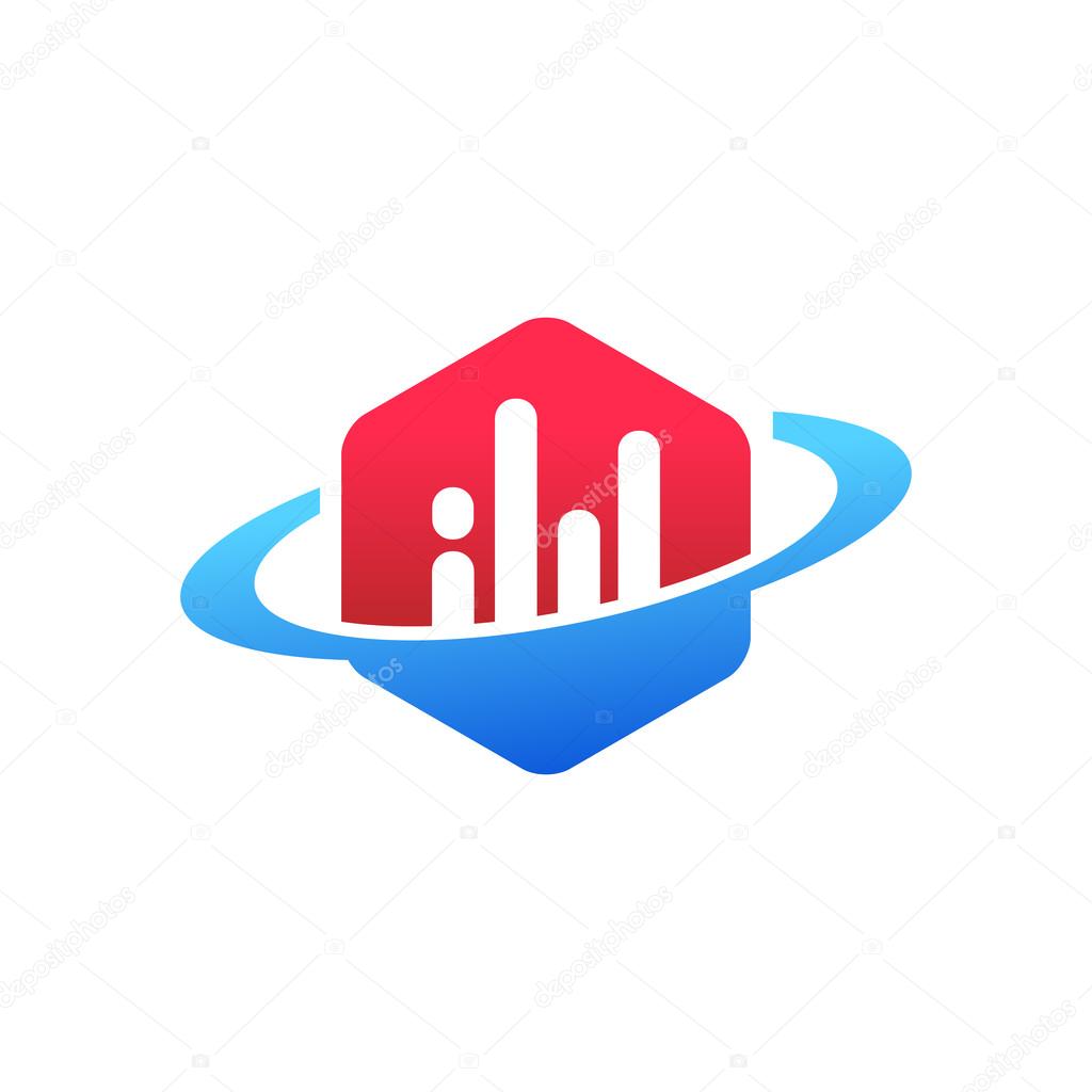 A great symbol example for your company, it can be financial growth or even audio technology