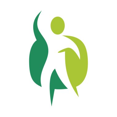 İnsanlar Logo | Spor Logo | Hisse senedi illüstrasyon
