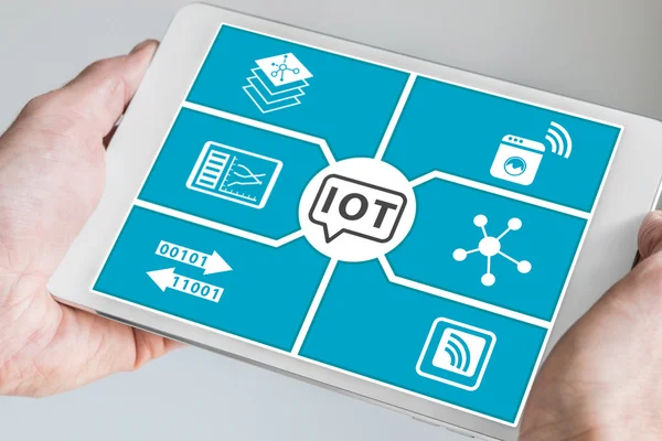 Internet van dingen (Iot) concept — Stockfoto