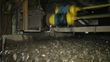 Titreşimli masada kömür