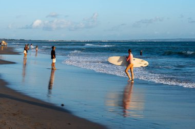 Canggu, Bali, Endonezya - 31 Ağustos 2025: Echo Beach Canggu, Bali.