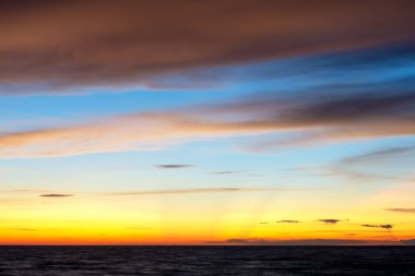 Kota Kinabalu Sabah Malezya 'da gün batımı