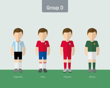 Copa 2016 futbol Tekdüzen grup D.