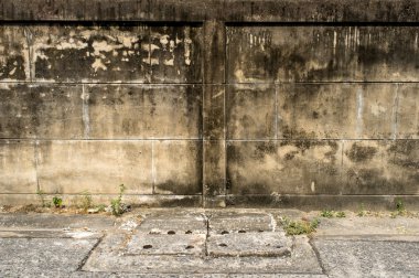 arkaplanı çatlak eski duvar.