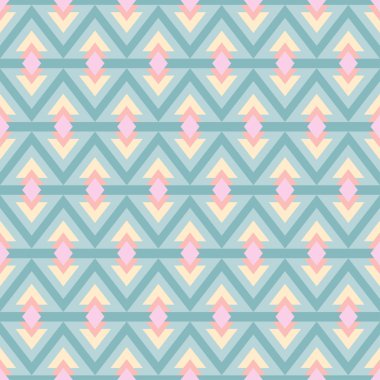 Etnik boho Dikişsiz desen. Soyut vintage süsleme. Vektör